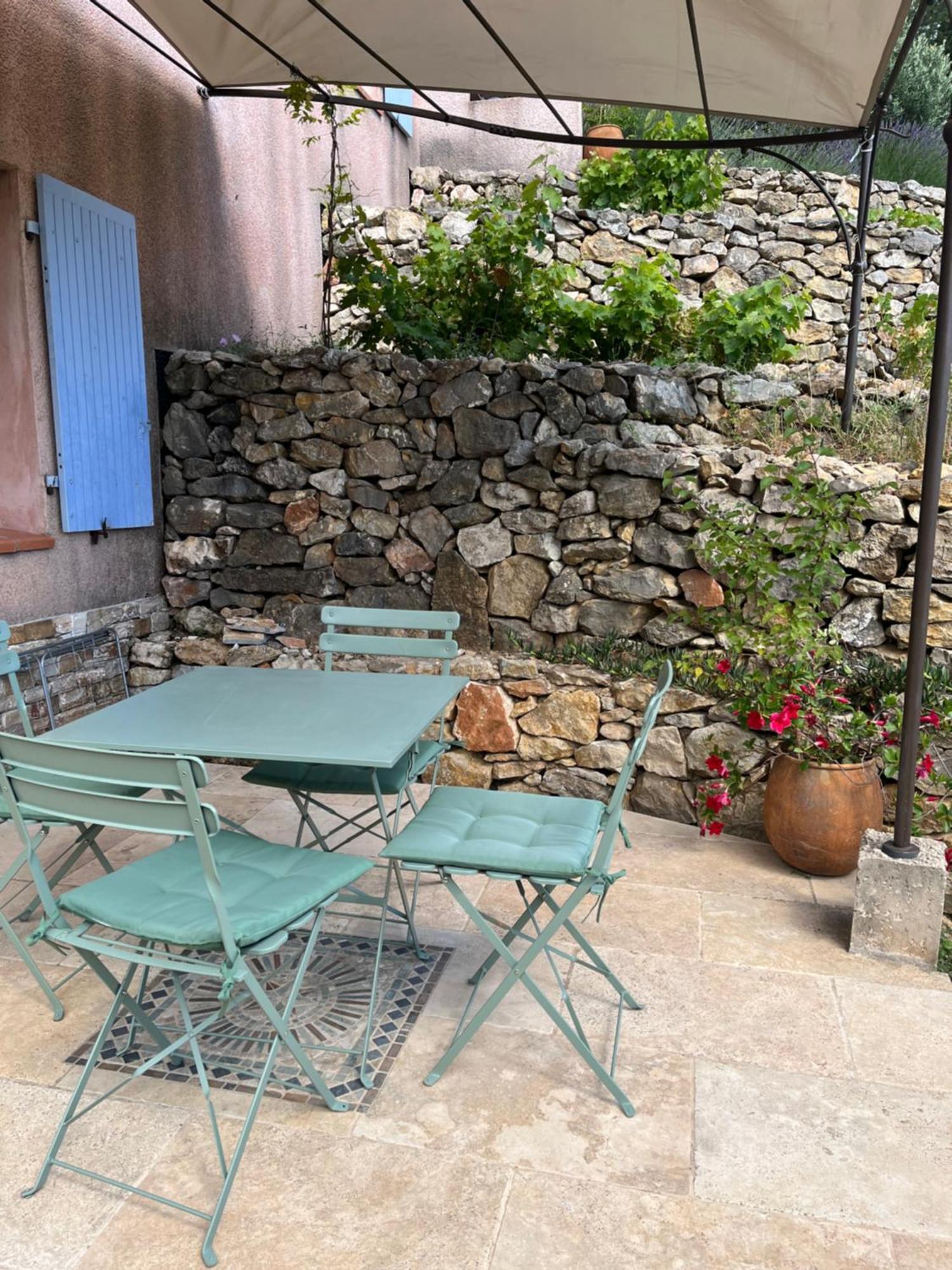 Hauteurs De Toulon : Charmant Studio Piscine Buitenkant foto
